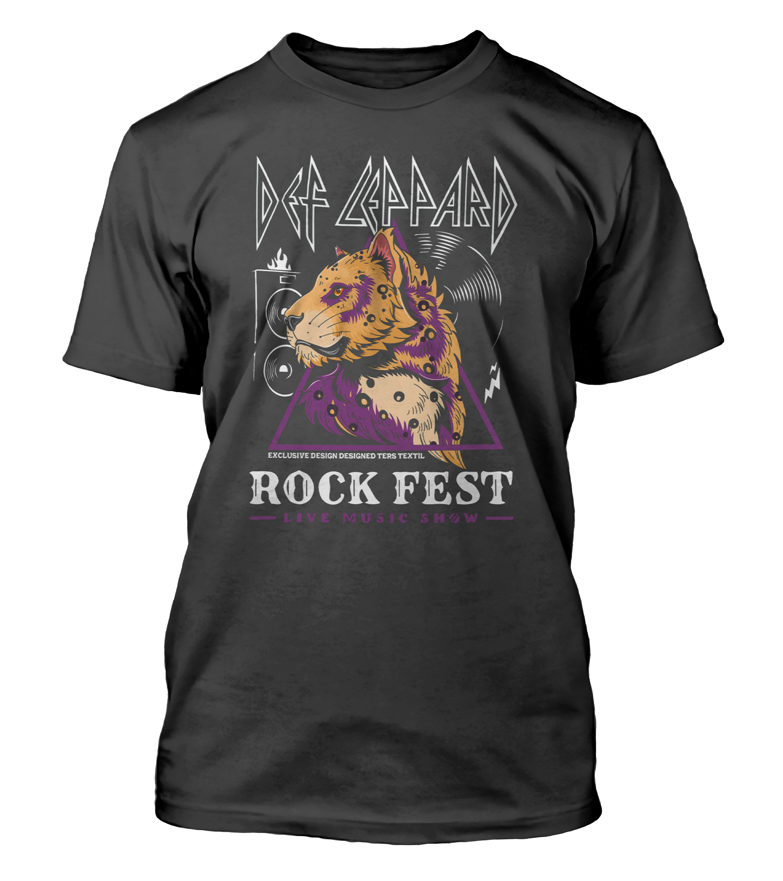 Polera Def Leppard