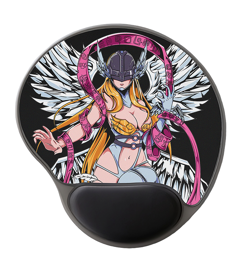 Mouse Pad Con Almohadilla Angewomon Angel