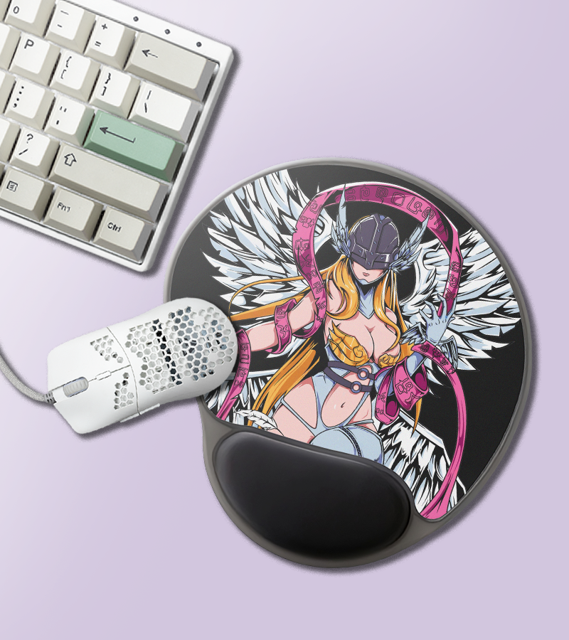 Mouse Pad Con Almohadilla Angewomon Angel