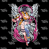 Mouse Pad Con Almohadilla Angewomon Angel