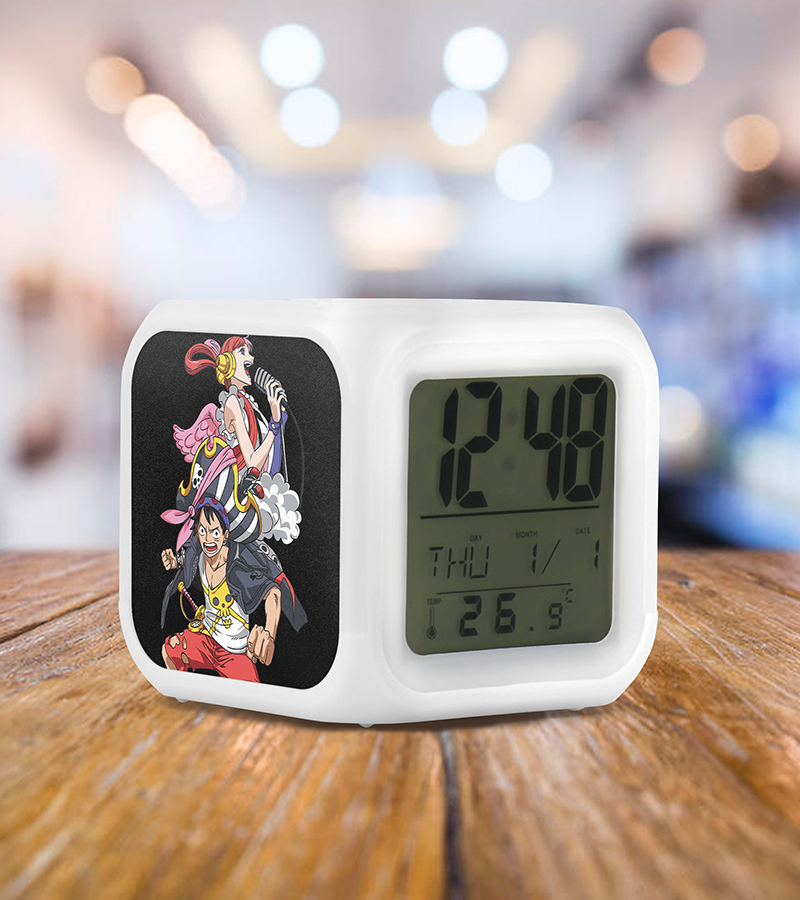 Reloj Despertador Luffy Uta