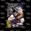 Llavero Cuadrado Obito Uchiha 1