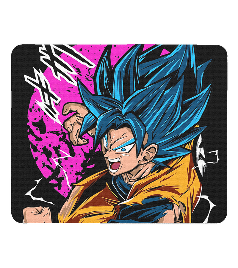 Mouse Pad Son Goku Blue