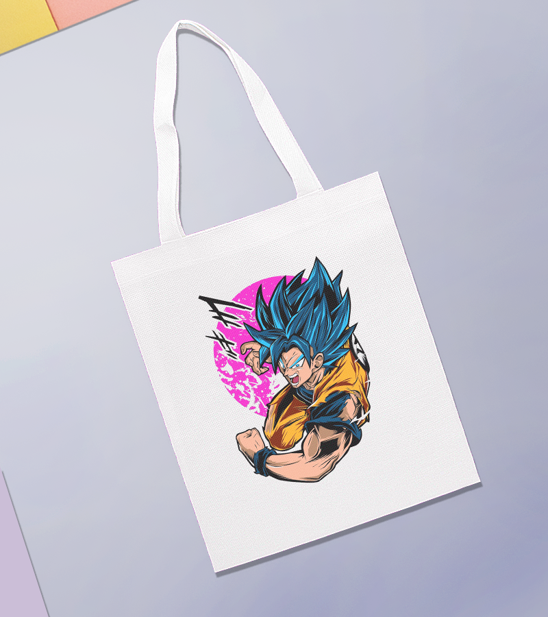 Bolsa Reutilizable Son Goku Blue