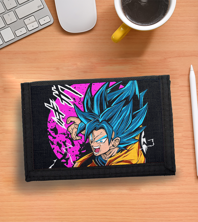 Billetera Son Goku Blue