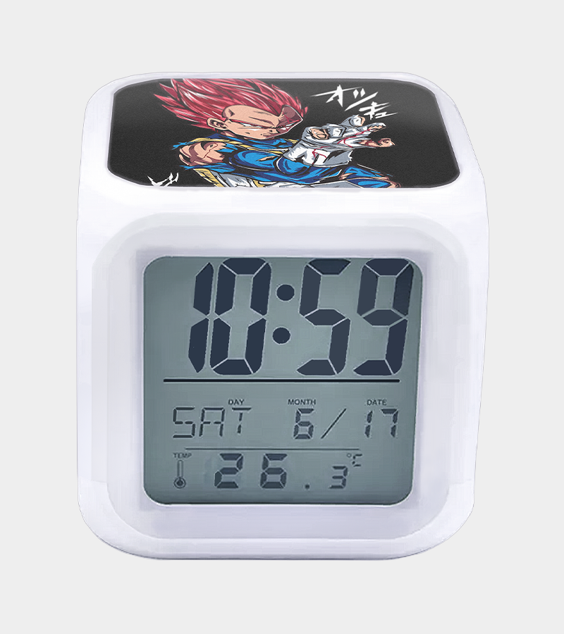 Reloj Despertador Vegeta Ssj God