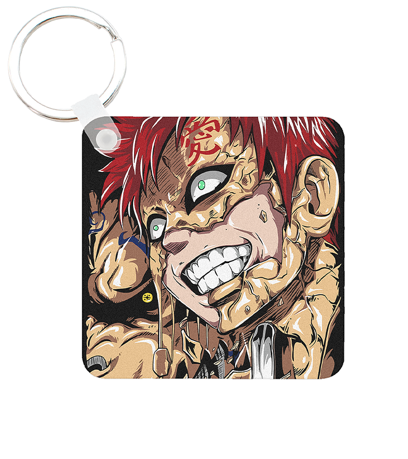 Llavero Cuadrado Gaara Shukaku