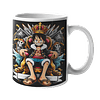 Tazón Luffy Trono Rey