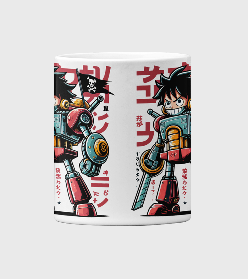 Tazón Luffy Robot