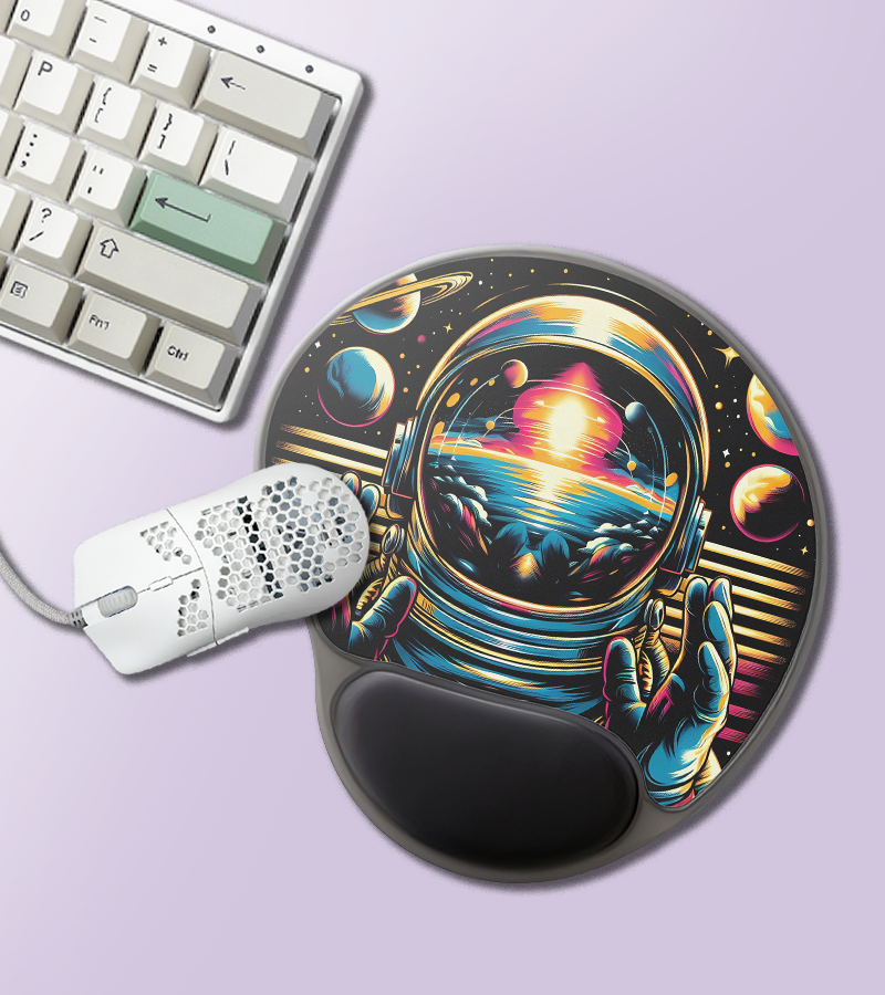 Mouse Pad Con Almohadilla Astronauta Horizon