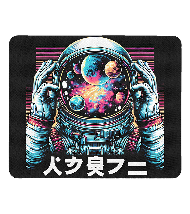 Mouse Pad Astronauta Nebulosa