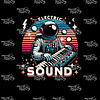 Mouse Pad Astronauta Electric Sound