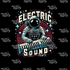 Mouse Pad Astronauta Electric Sound 2