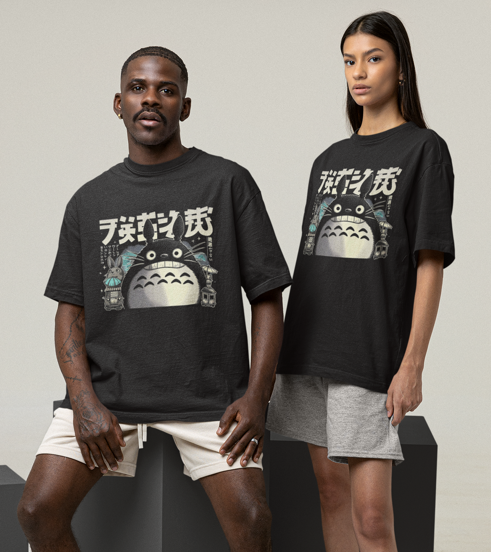 Polera Totoro Retro