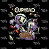 Polera Cuphead Fideos Espaciales