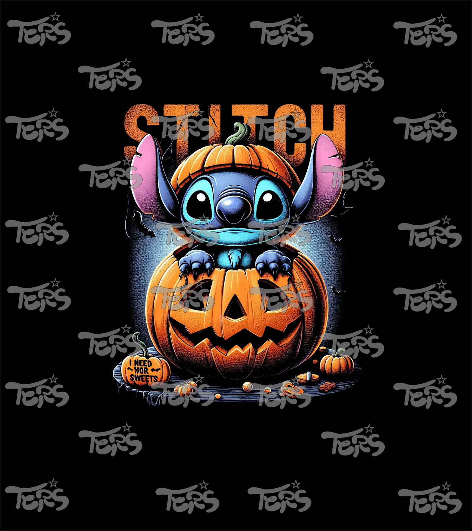 Polera Stitch Halloween 2