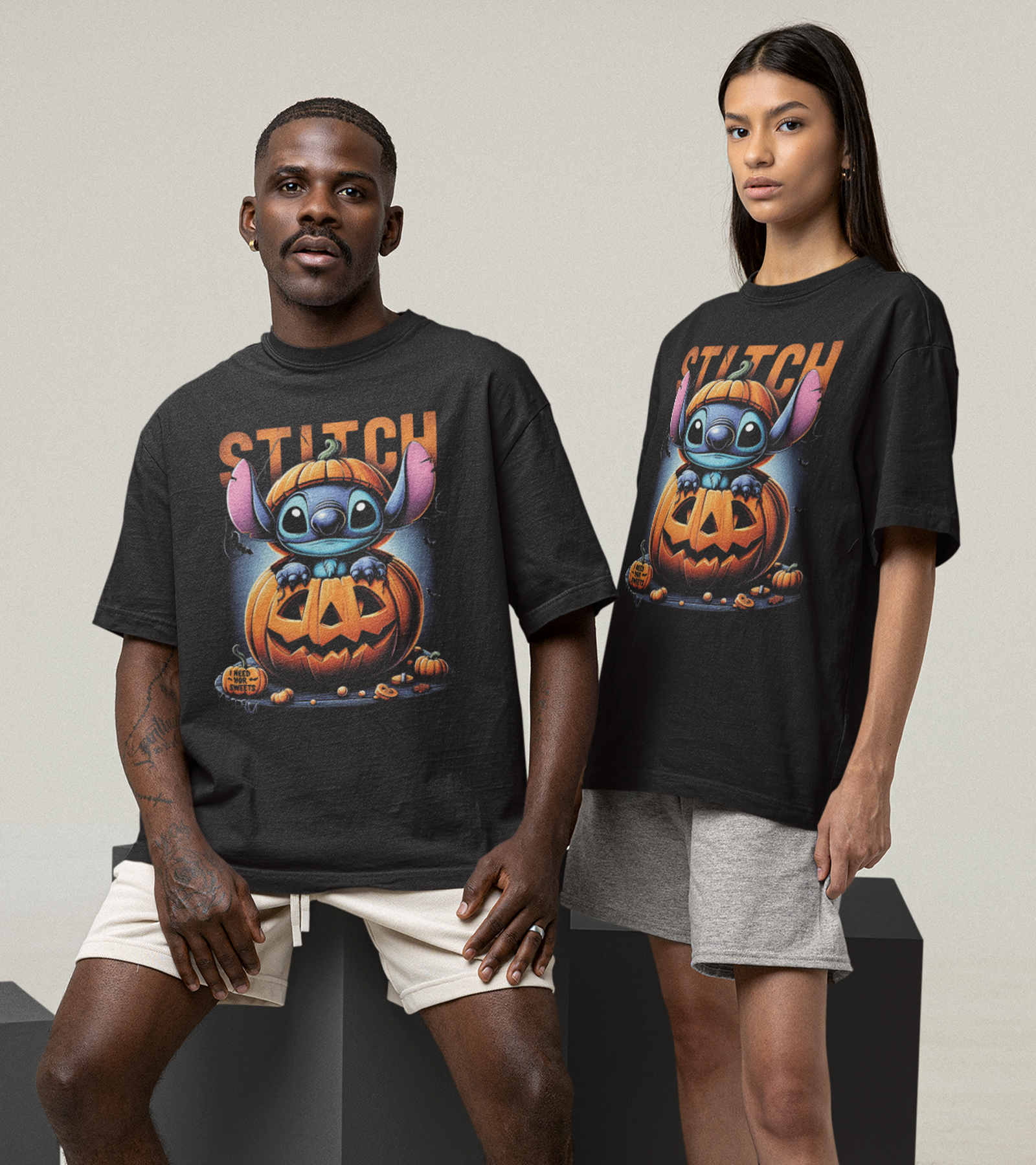 Polera Stitch Halloween 2