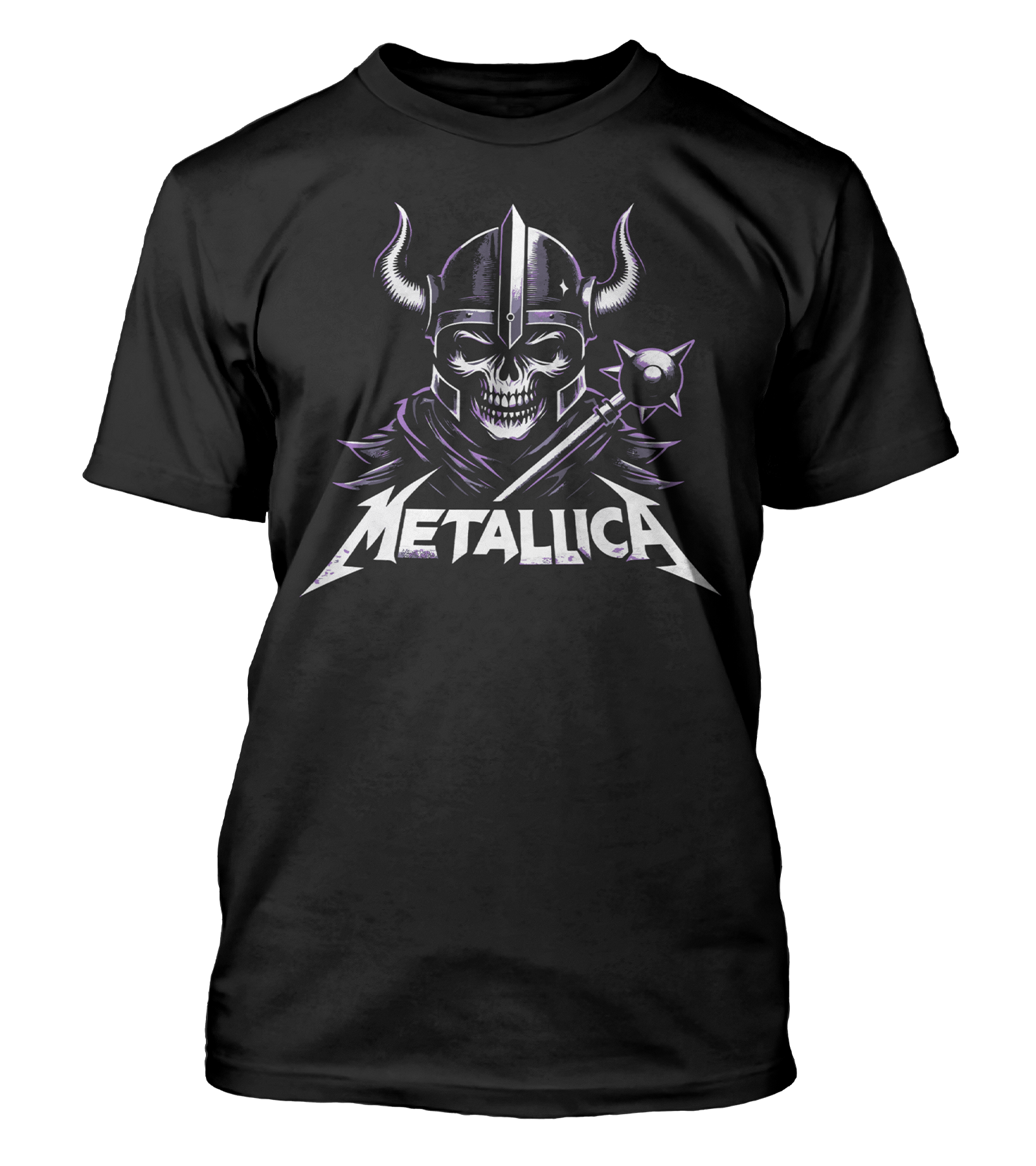 Polera Metallica Calaveras Metal 7