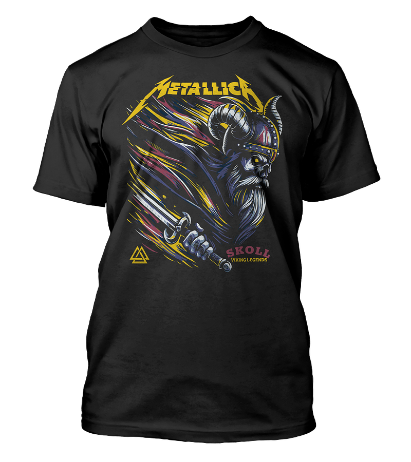 Polera Metallica Viking Legends