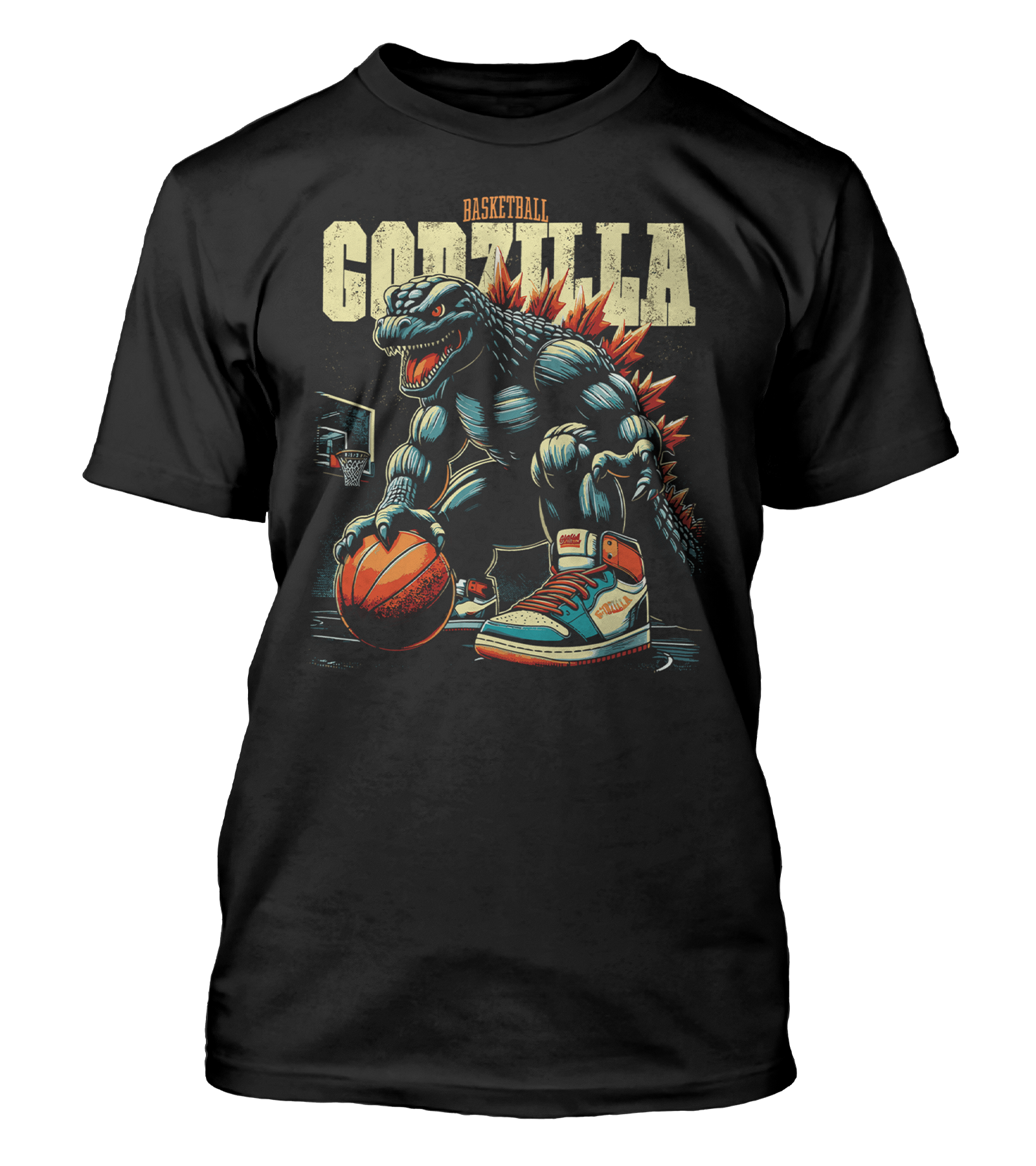 Polera Godzilla Basketball