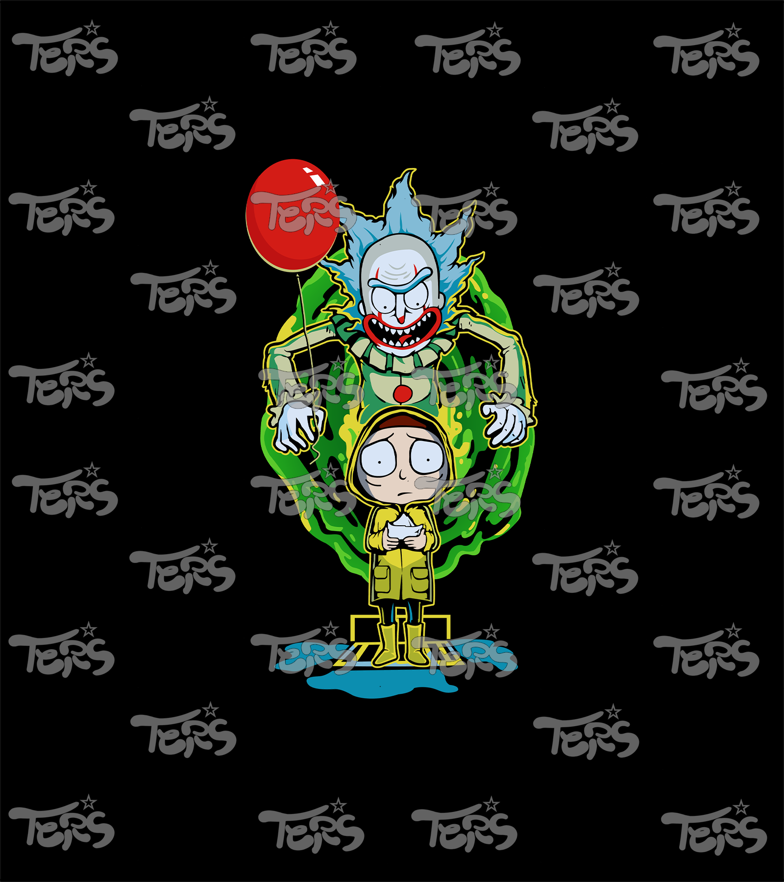 Polera Rick Pennywise