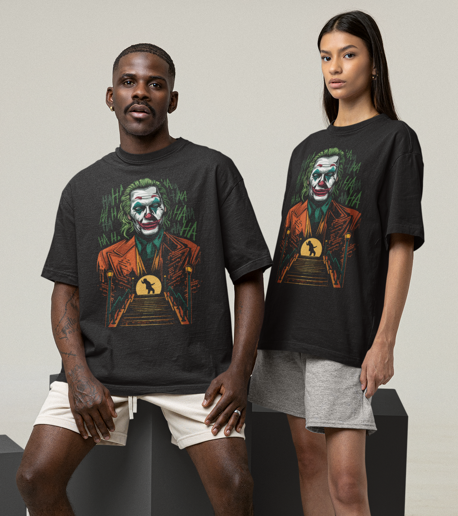 Polera Joker Escalera