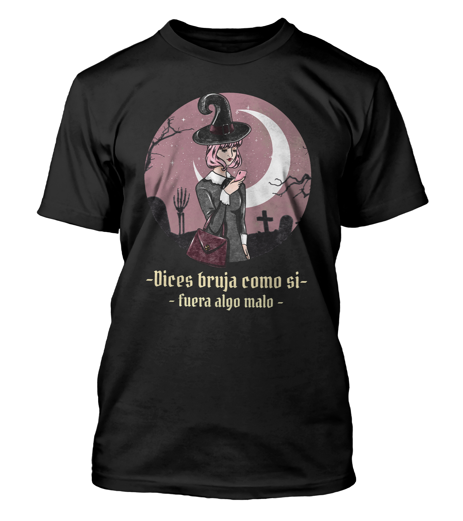 Polera Dices Bruja Como Si Fuera Malo