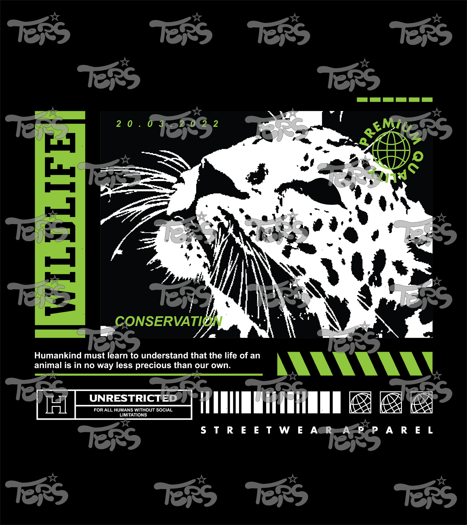 Polera Wild Life Tigre