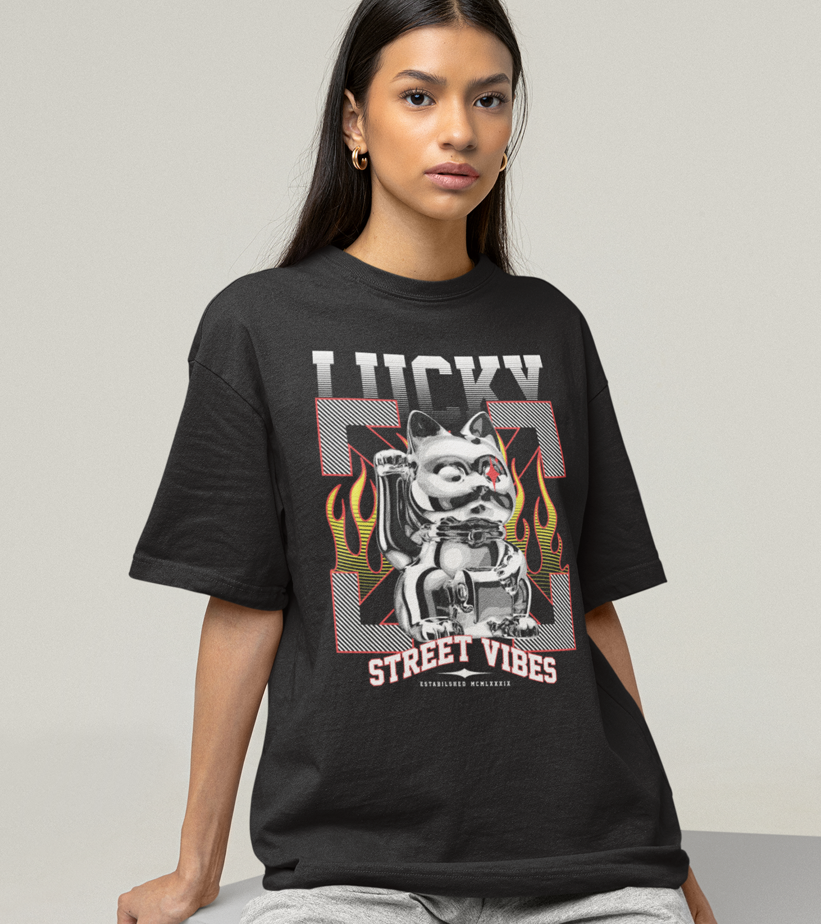 Polera Lucky Street Vibes