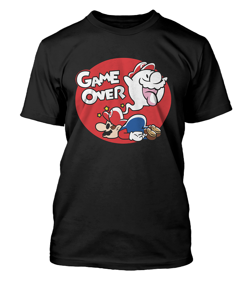 Polera Game Over Boo