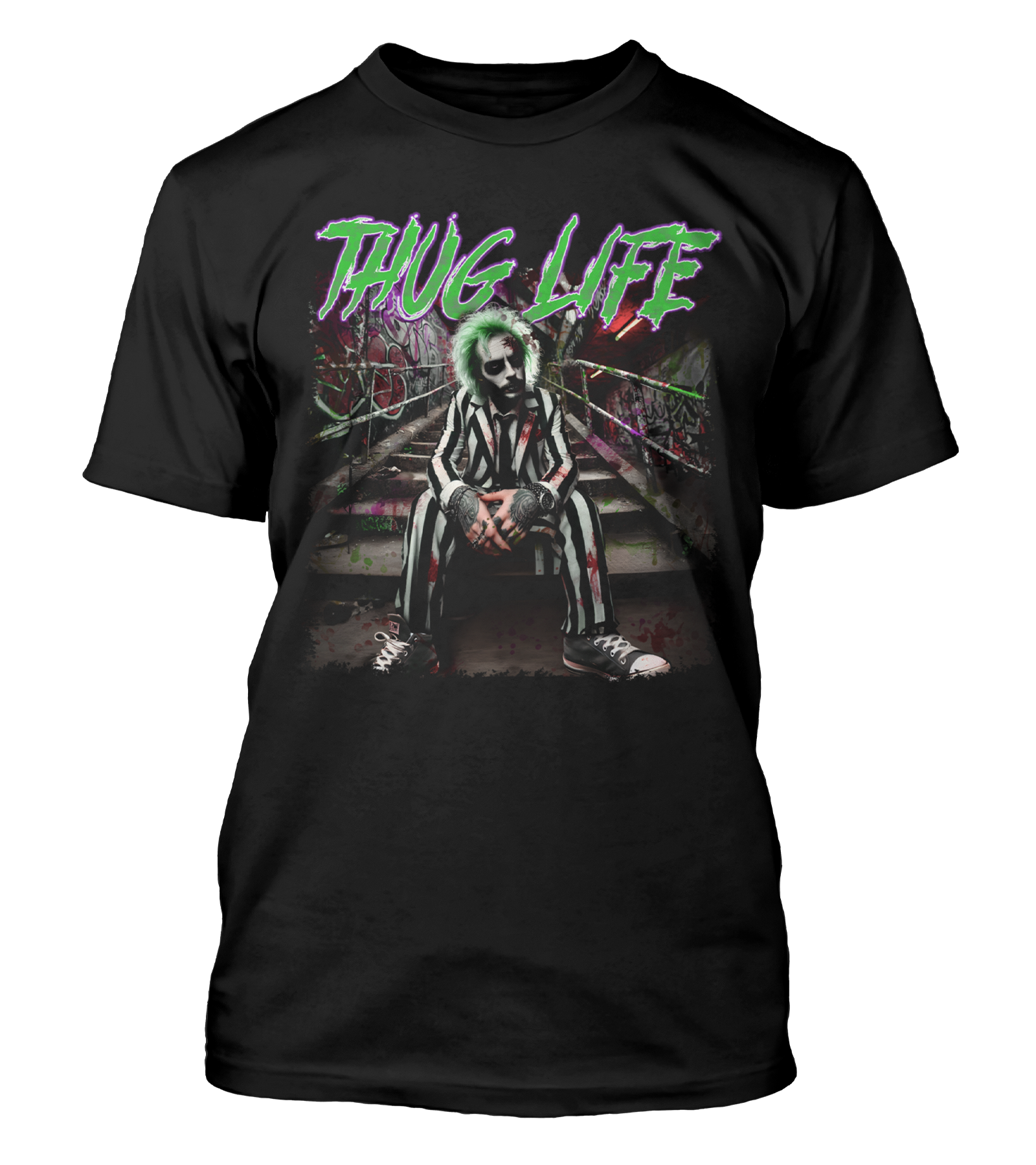 Polera Thug Life Beetlejuice