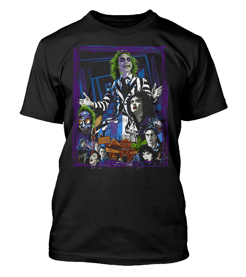 Polera Beetlejuice Hall