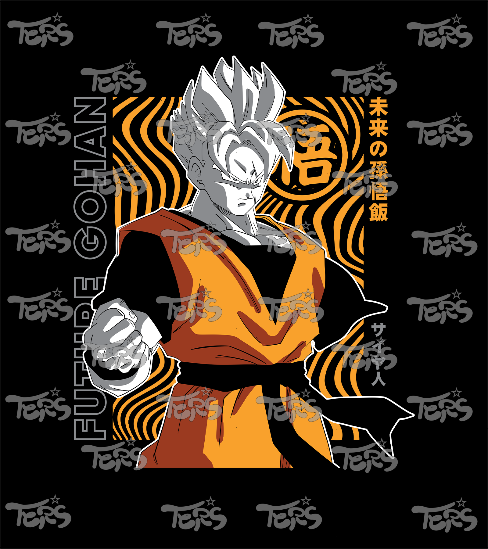 Polera Gohan Del Futuro