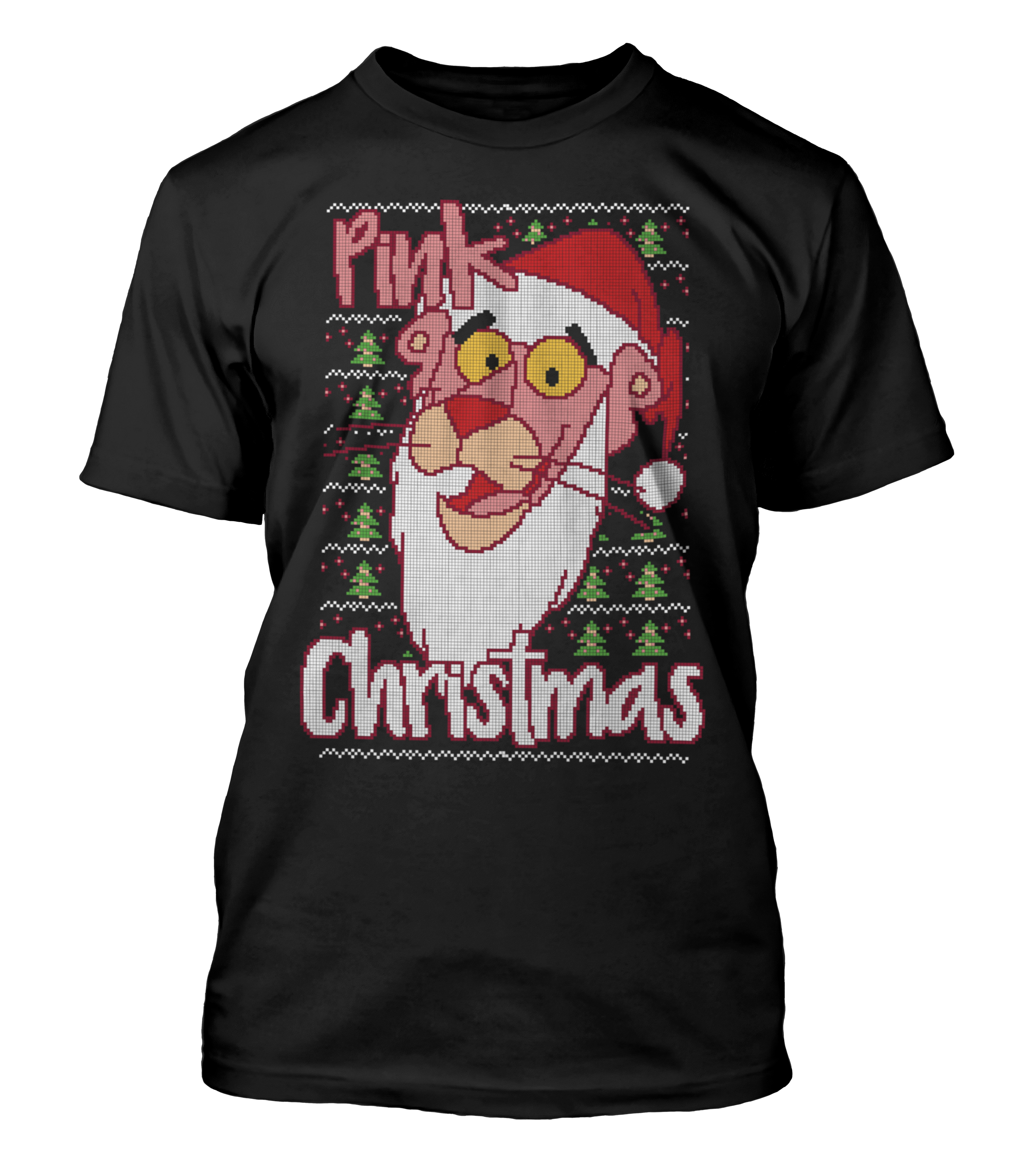 Polera Pantera Navidad