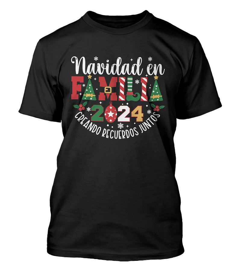 Polera Navidad En Familia