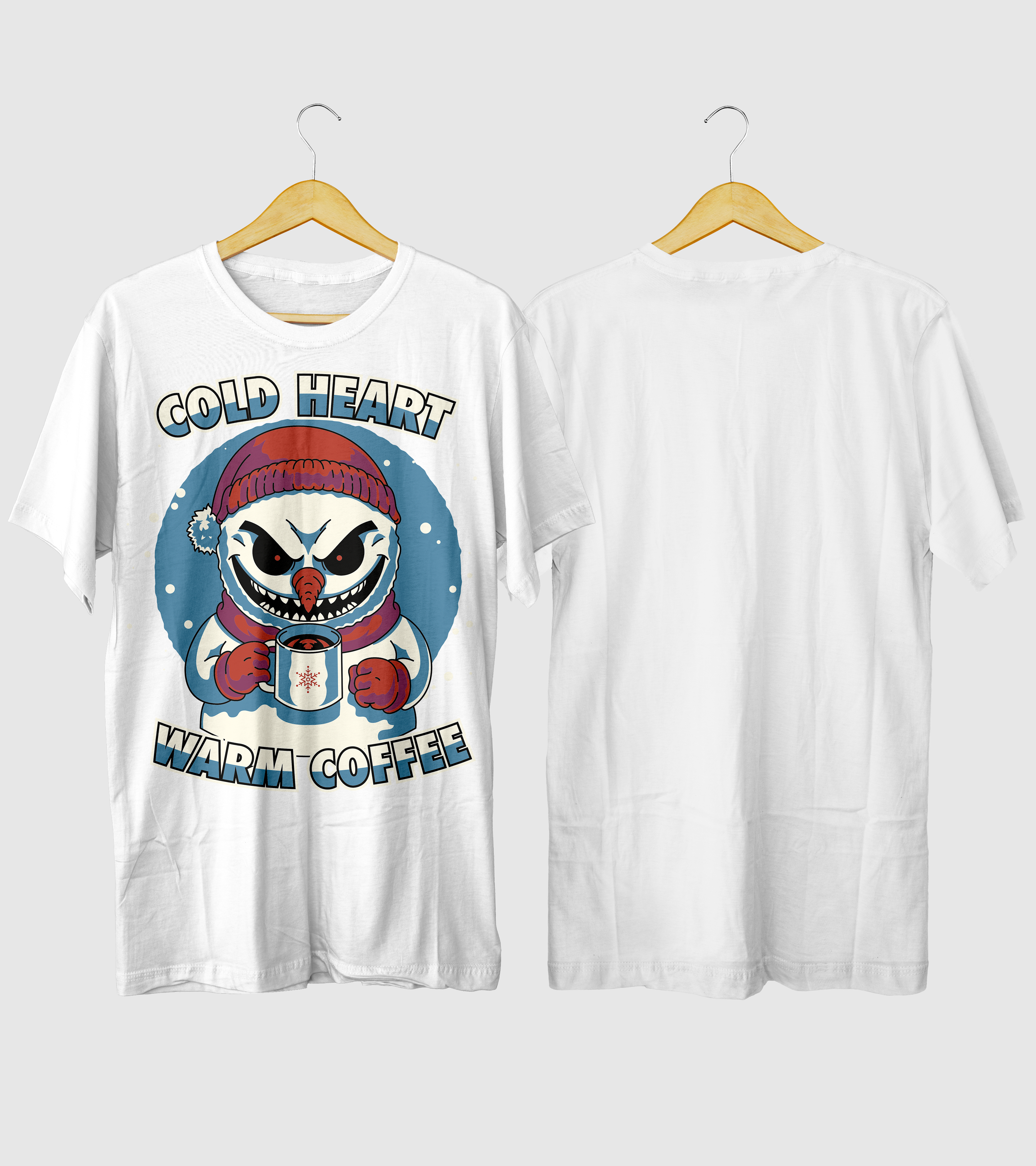 Polera Corazón Helado Navideño