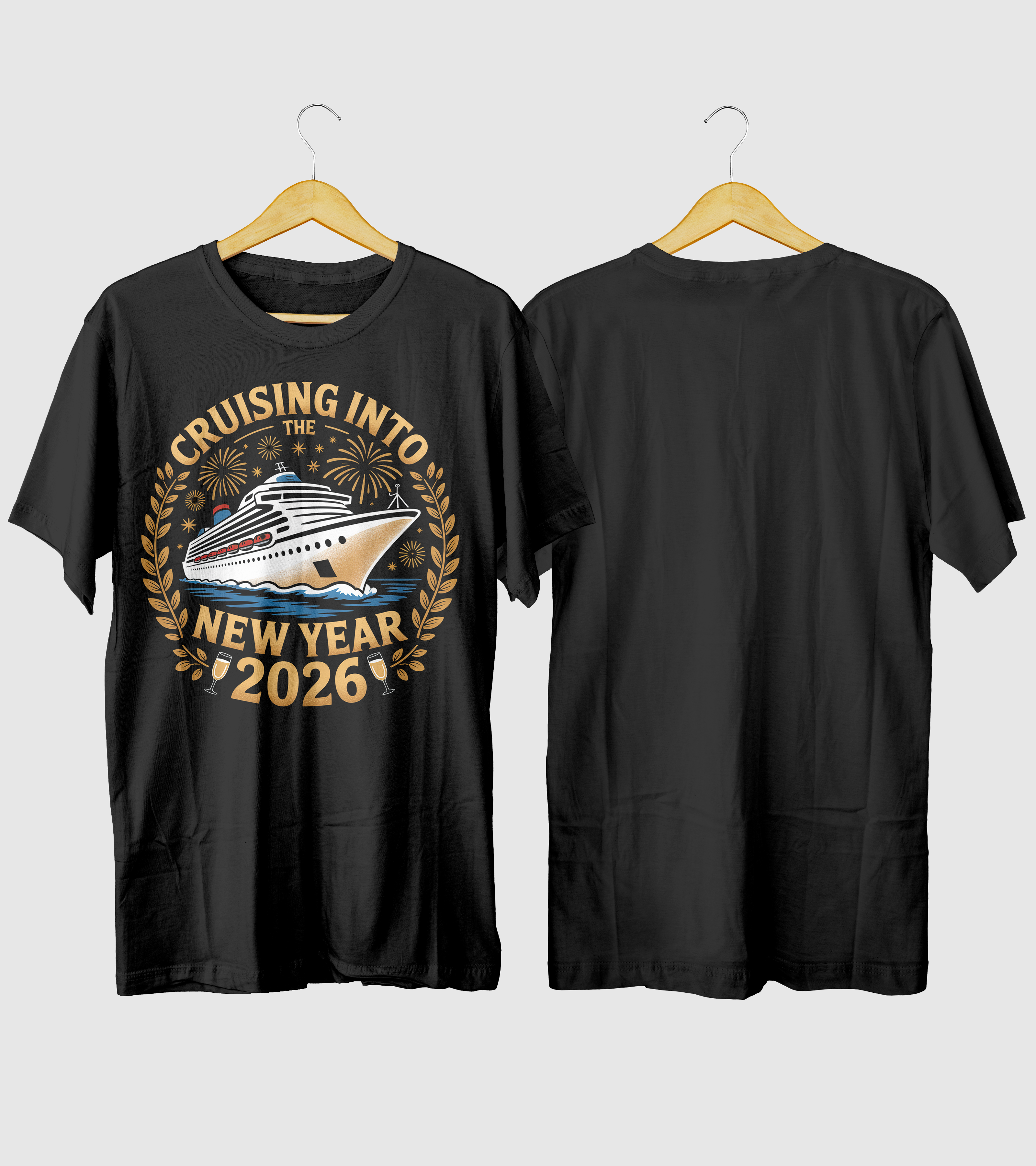 Polera Navegando hacia el Año Nuevo 2026