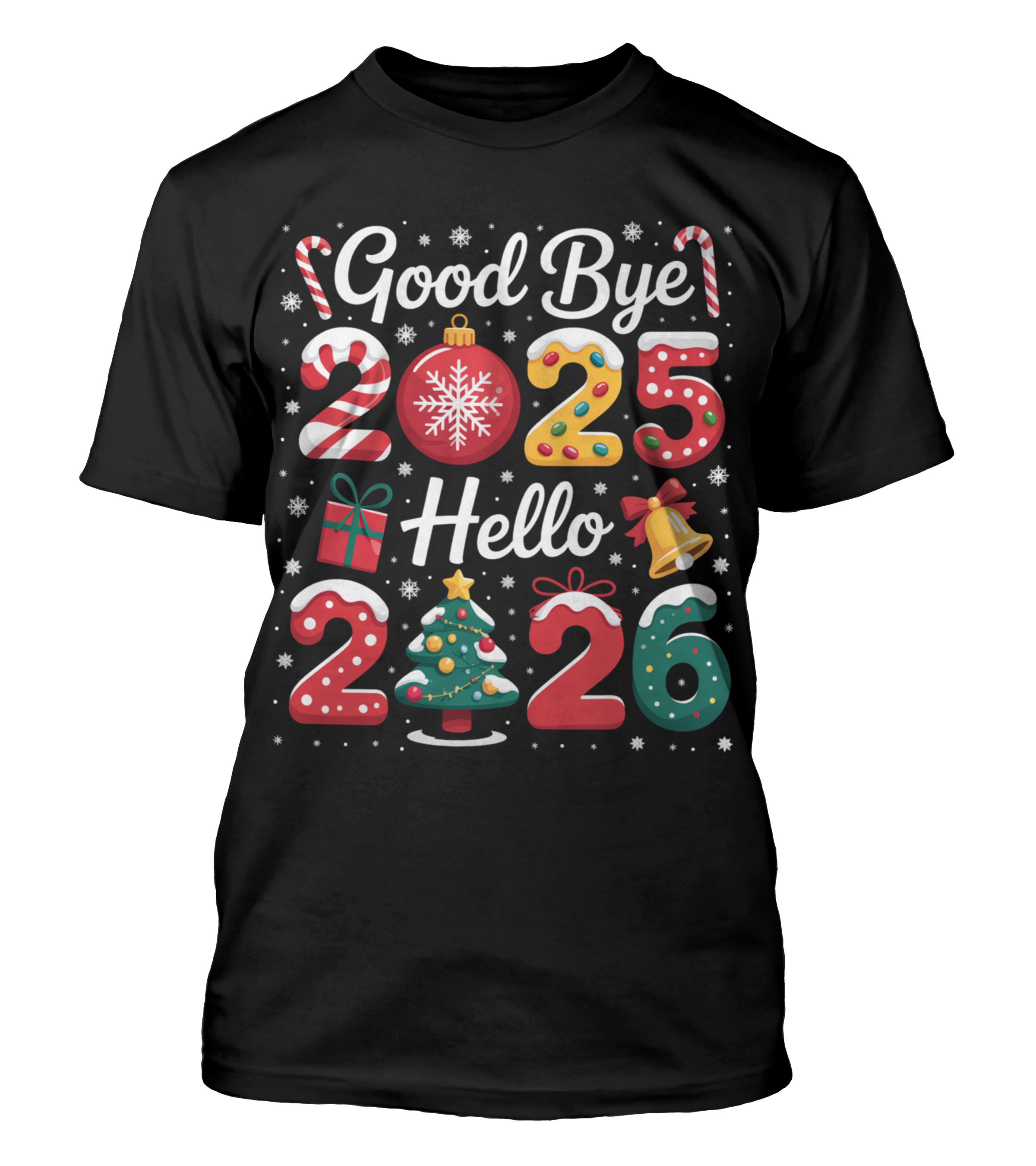 Polera Adiós 2025 Hola Año Nuevo 2026