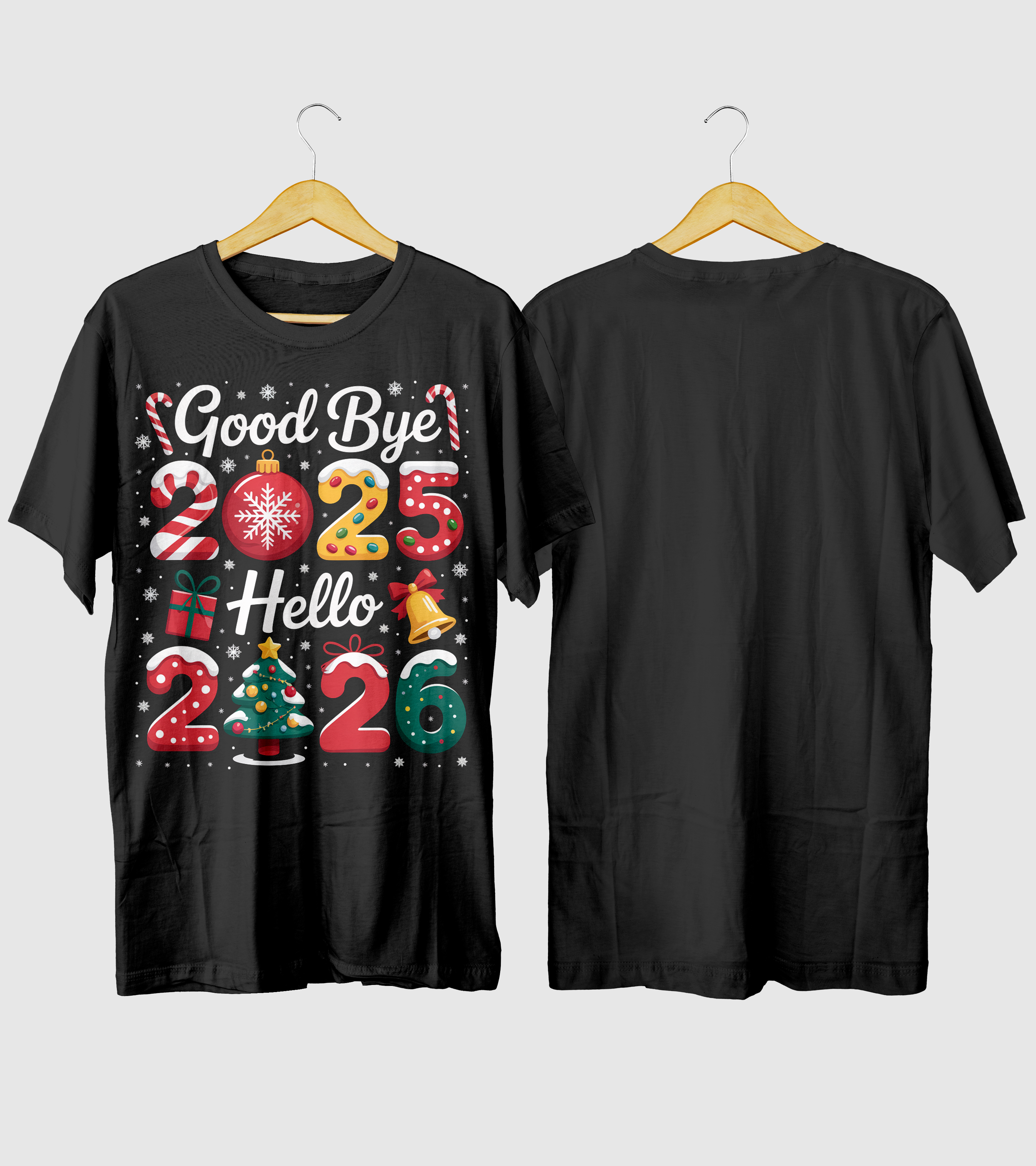 Polera Adiós 2025 Hola Año Nuevo 2026