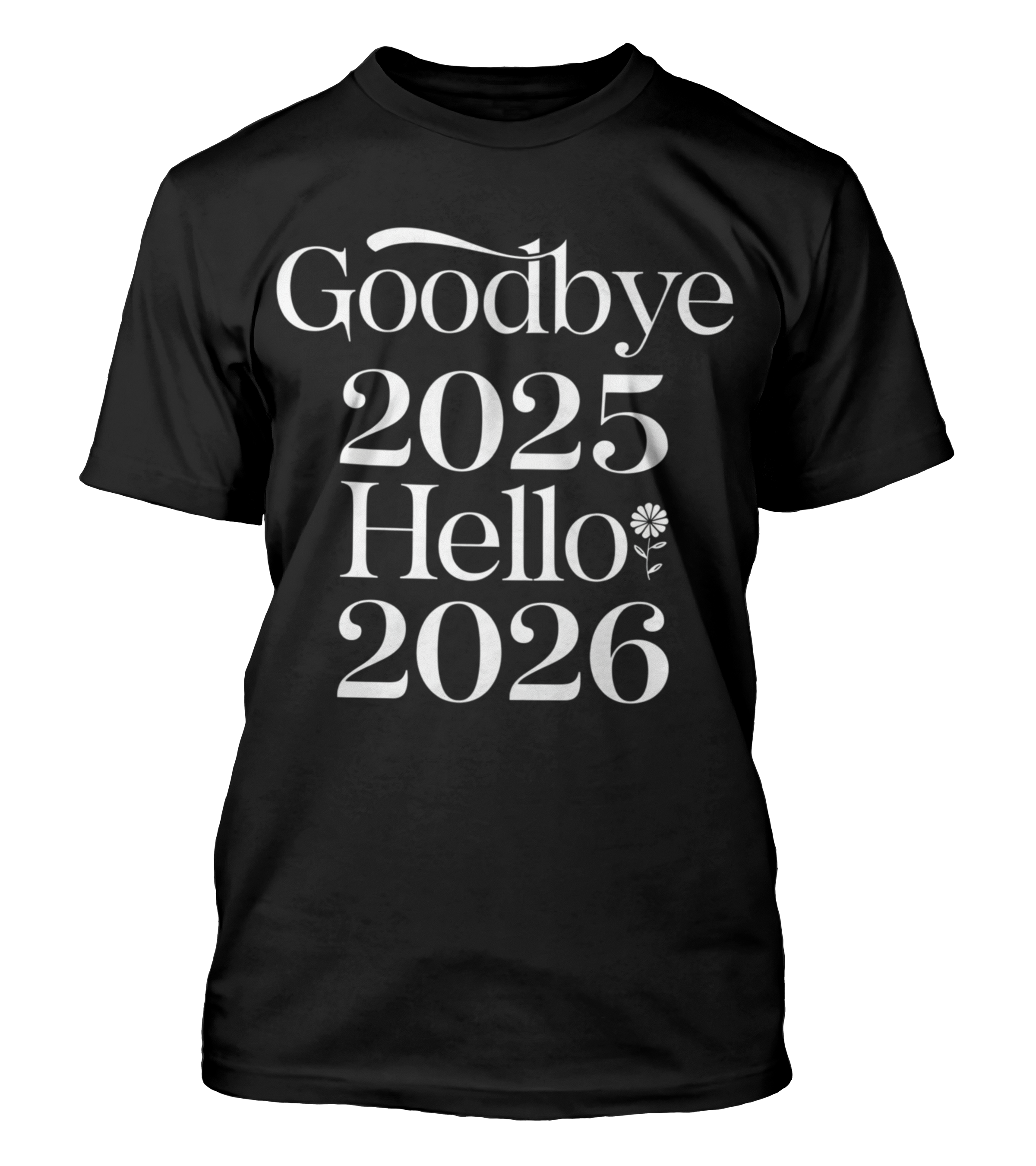 Polera Adiós 2025 Hola Año Nuevo 2026 V2