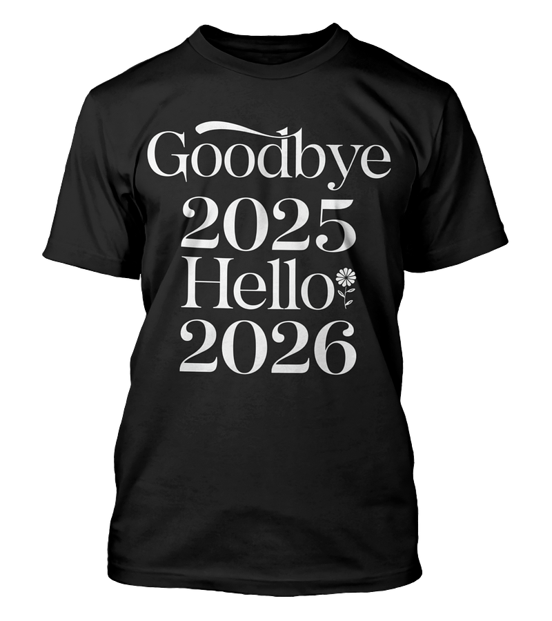 Polera Adiós 2025 Hola Año Nuevo 2026 V2
