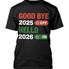 Polera 2025 Apagado Año Nuevo 2026 Encendido