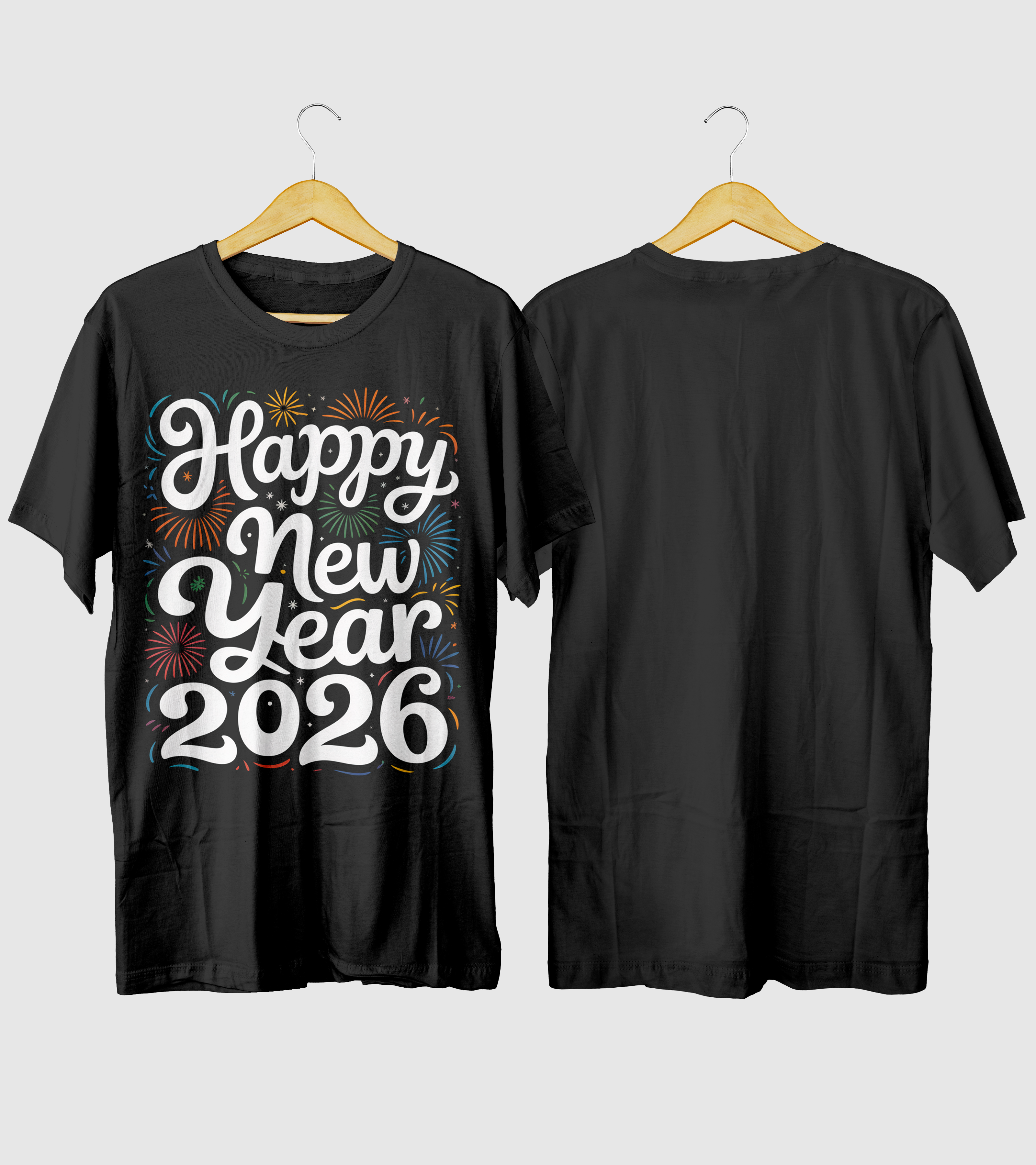 Polera Happy New Year 2026 Año Nuevo
