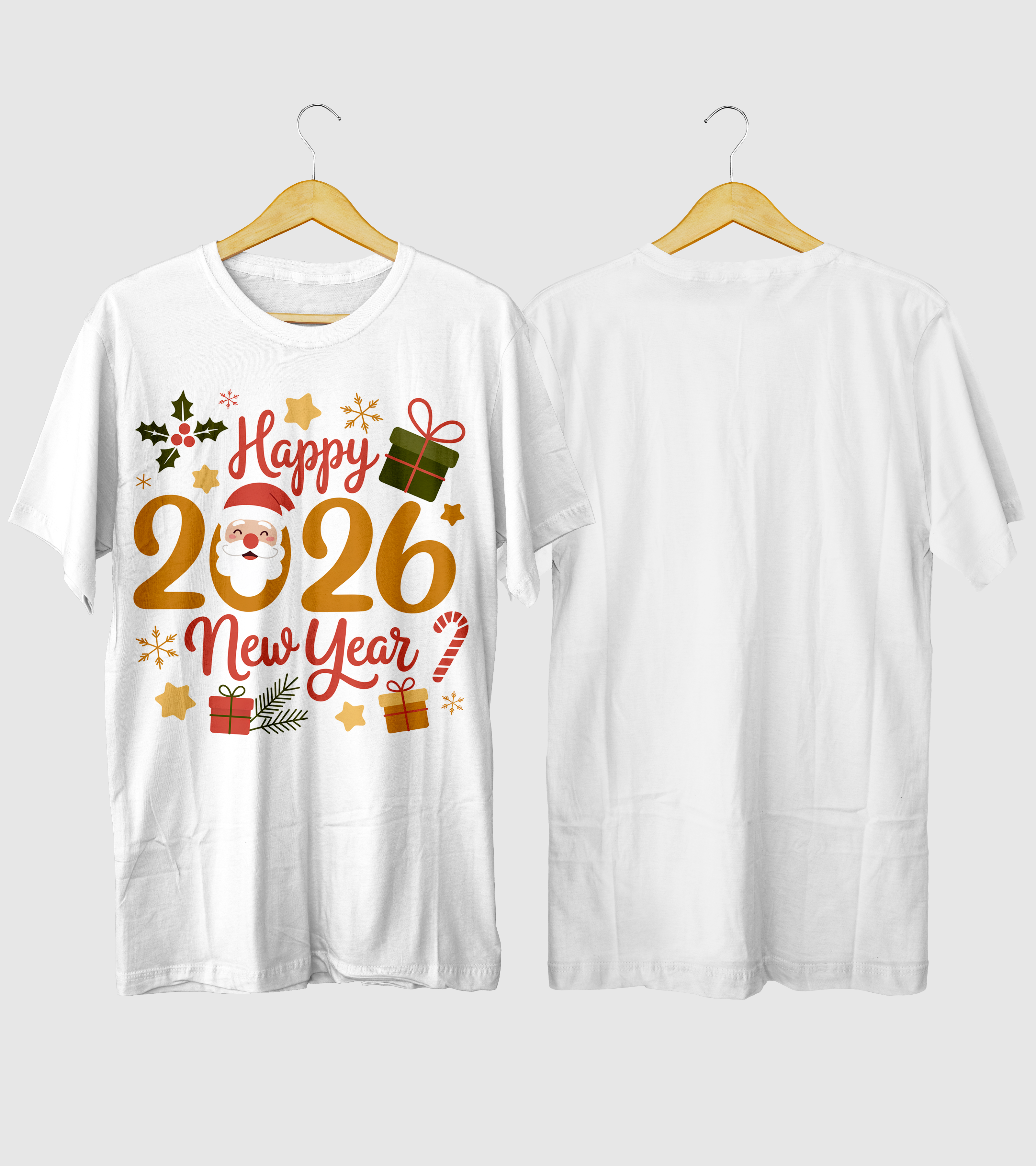 Polera Feliz Año Nuevo 2026 Pascuero