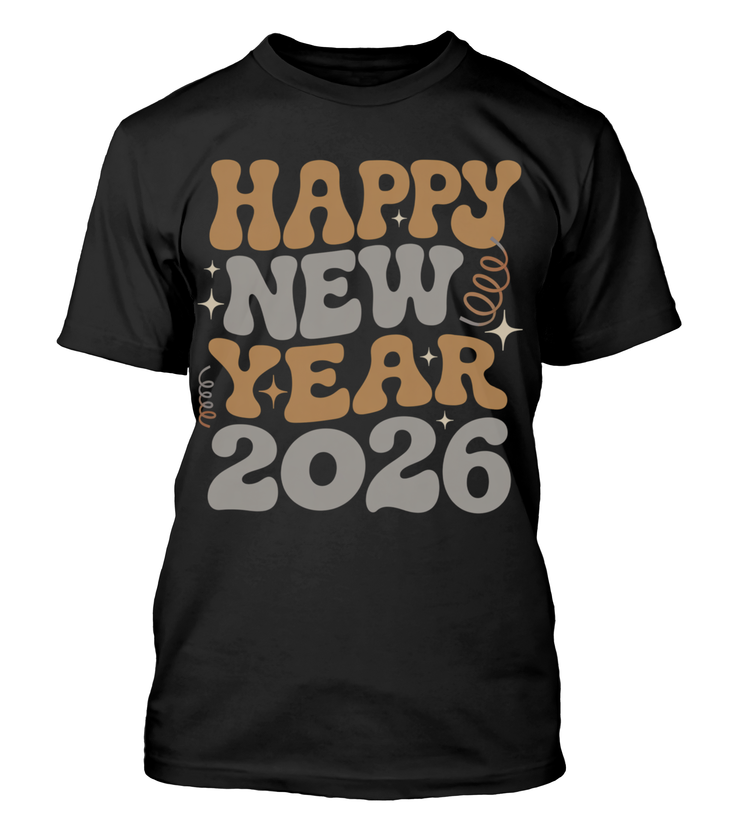 Polera Happy New Year 2026 Año Nuevo v5
