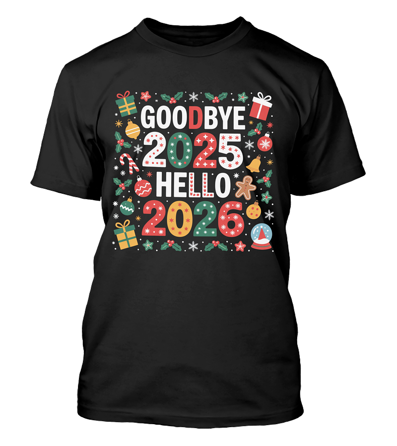 Polera Adiós 2025 Hola Año Nuevo 2026 v3