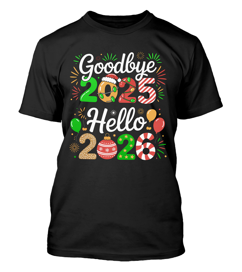 Polera Adiós 2025 Hola Año Nuevo 2026 v4