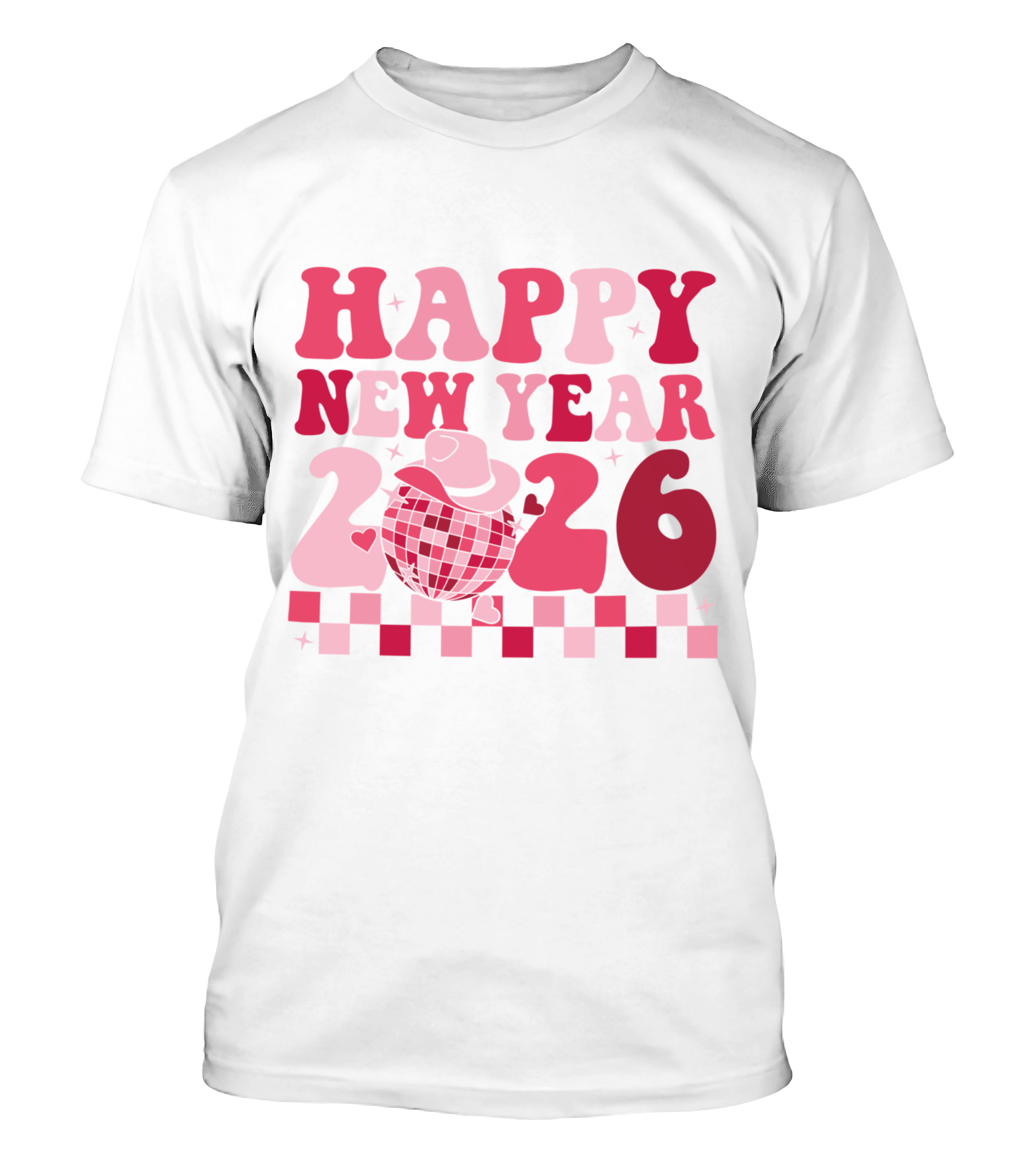 Polera Happy New Year 2026 Año Nuevo v11