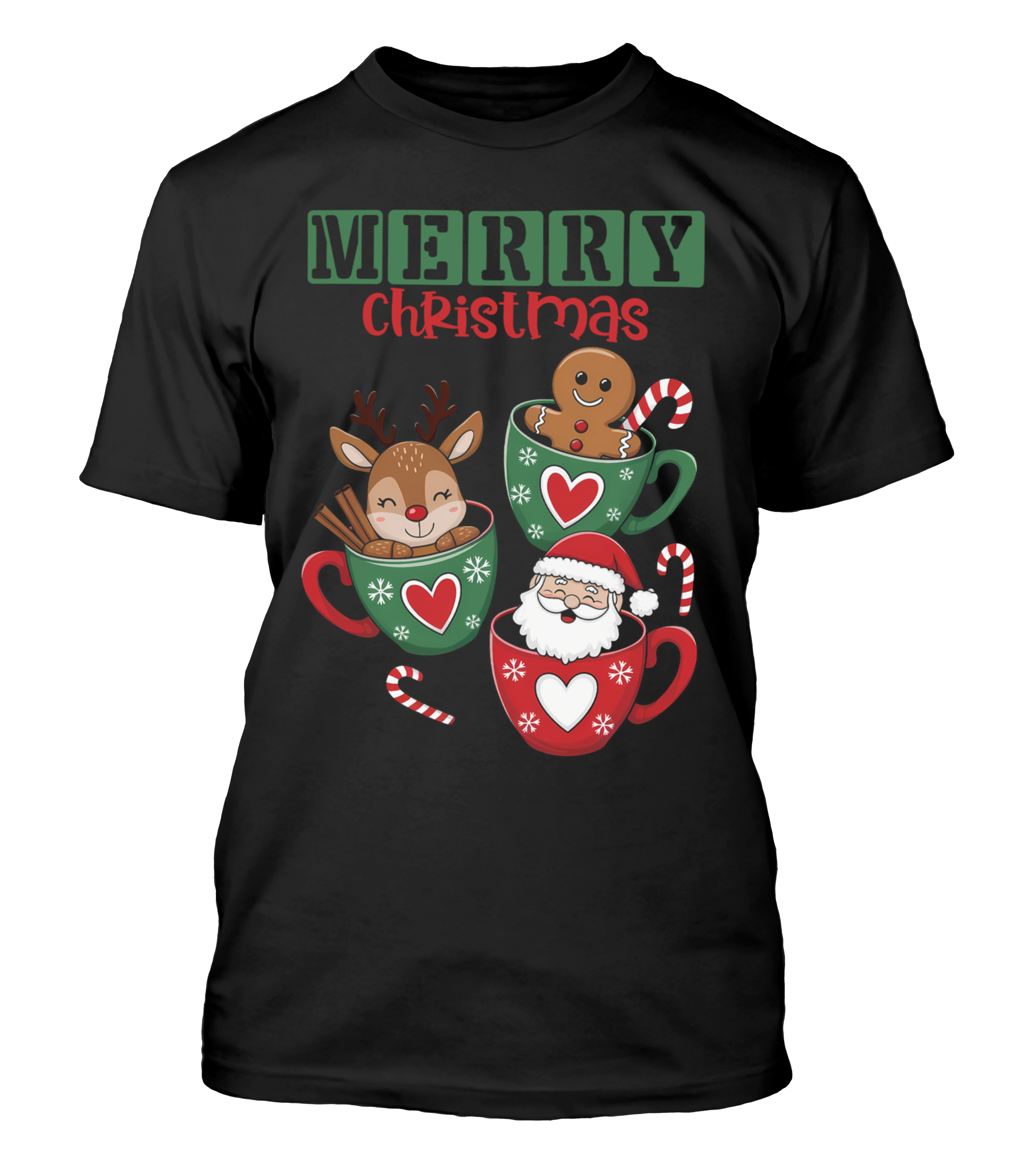 Polera Navidad Coffee Navideño