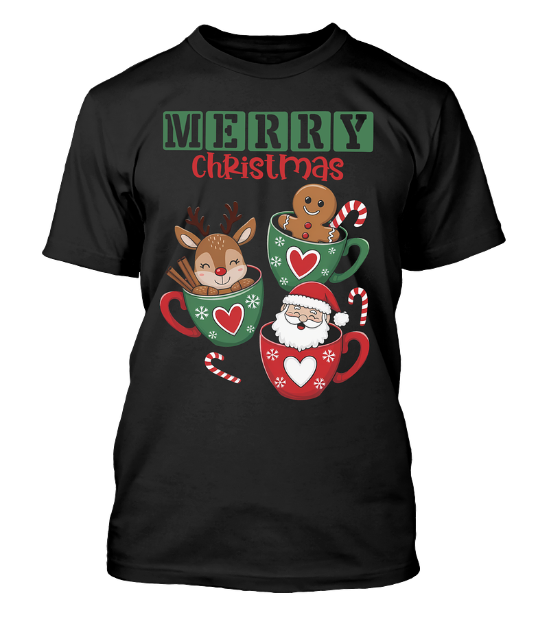 Polera Navidad Coffee Navideño